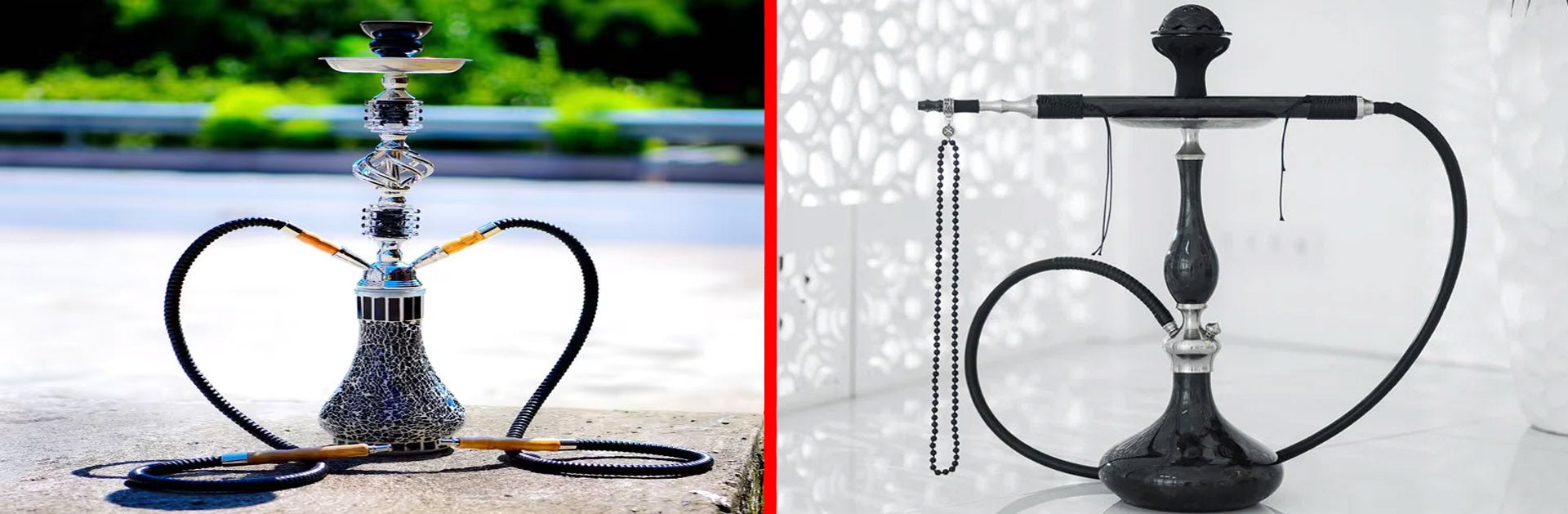 Glass Hookah Pipes vs. Metal Hookah Pipes: Which One is Better? - The Premium Way