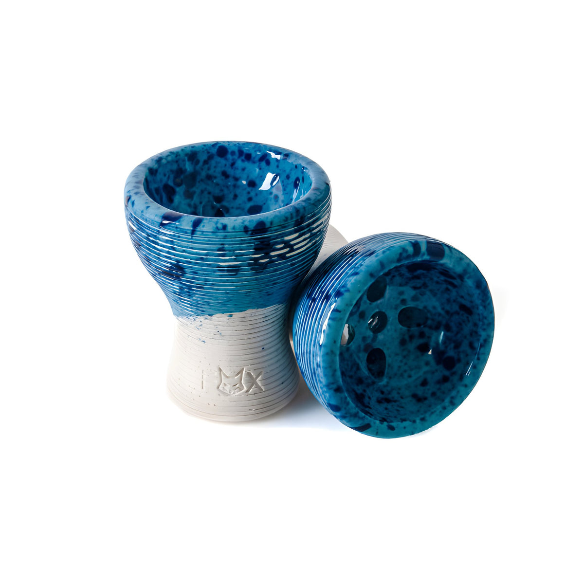 Blue Fox Turkish Hookah Shisha Bowl with 5 Holes and Glazed Finish
, image 2 of 8