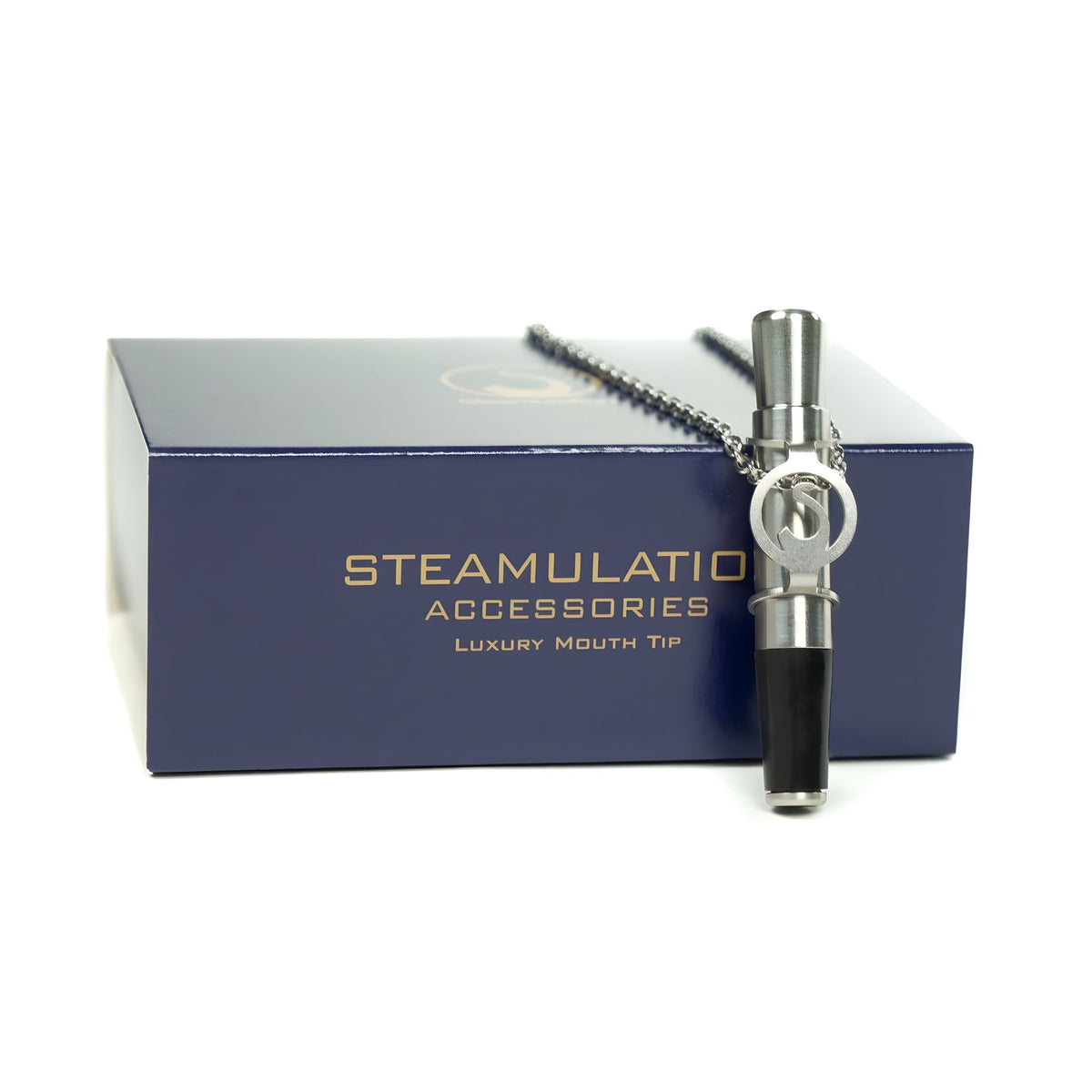 Steamulation Hygienic Mouthpiece Displayed on Box Packaging
, image 2 of 6