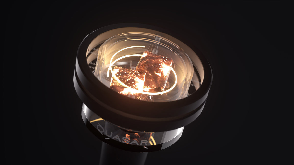Top view of Quasar Raas 2 with glowing coals, showing the system's efficiency
, image 15 of 17