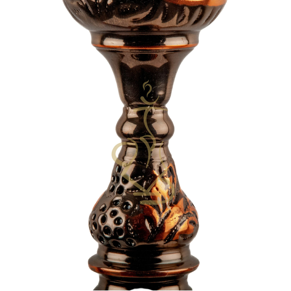 Detailed View of Khalil Mamoon 1566 Oxide Mismatch Hookah Stem with Oxide Finish, image 11 of 21