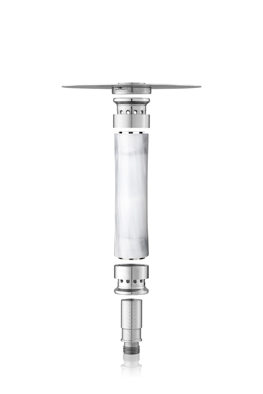 Steamulation X Blow Off Set in Epoxy Marble White for Pro X Mini, clean and minimalist design
, image 12 of 12