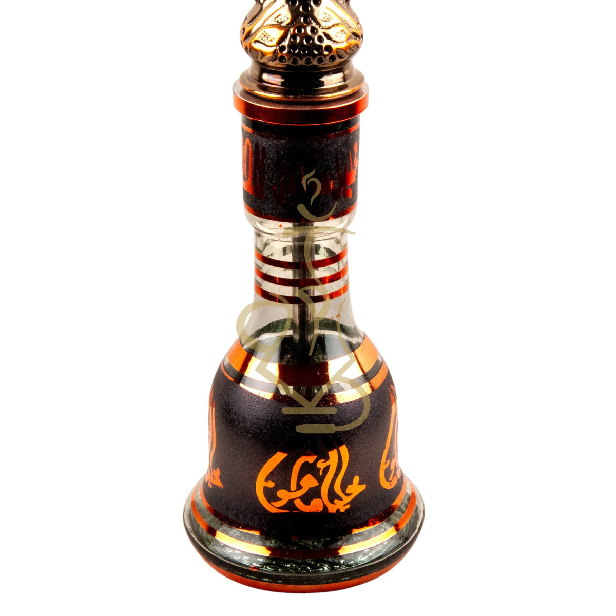 Close-up of Khalil Mamoon 1566 Oxide Mismatch Hookah Stem Connector with Oxide Finish, image 15 of 21