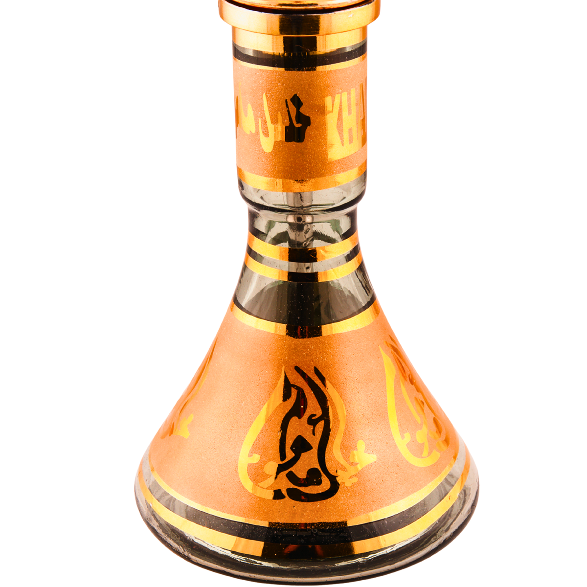 Khalil Mamoon Ringmaster 1144 Gold Shisha Pipe, image 12 of 16