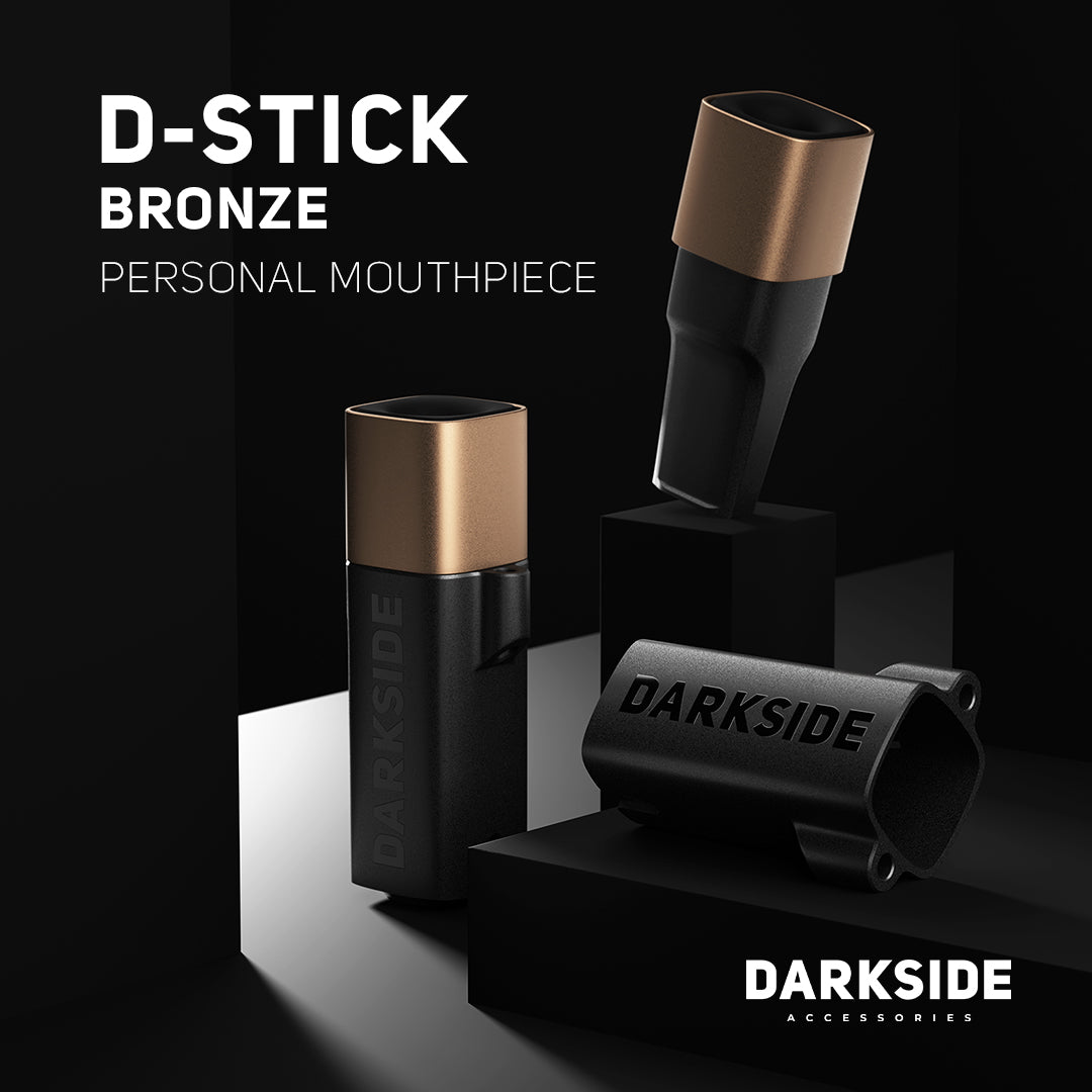 Darkside D-Stick bronze personal mouthpiece with magnetic case