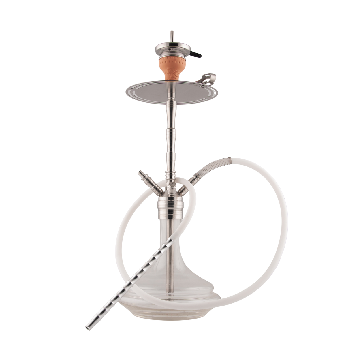 ADMY Stainless Multi-Hose Shisha Pipe 74 cm Model: 355, image 5 of 29