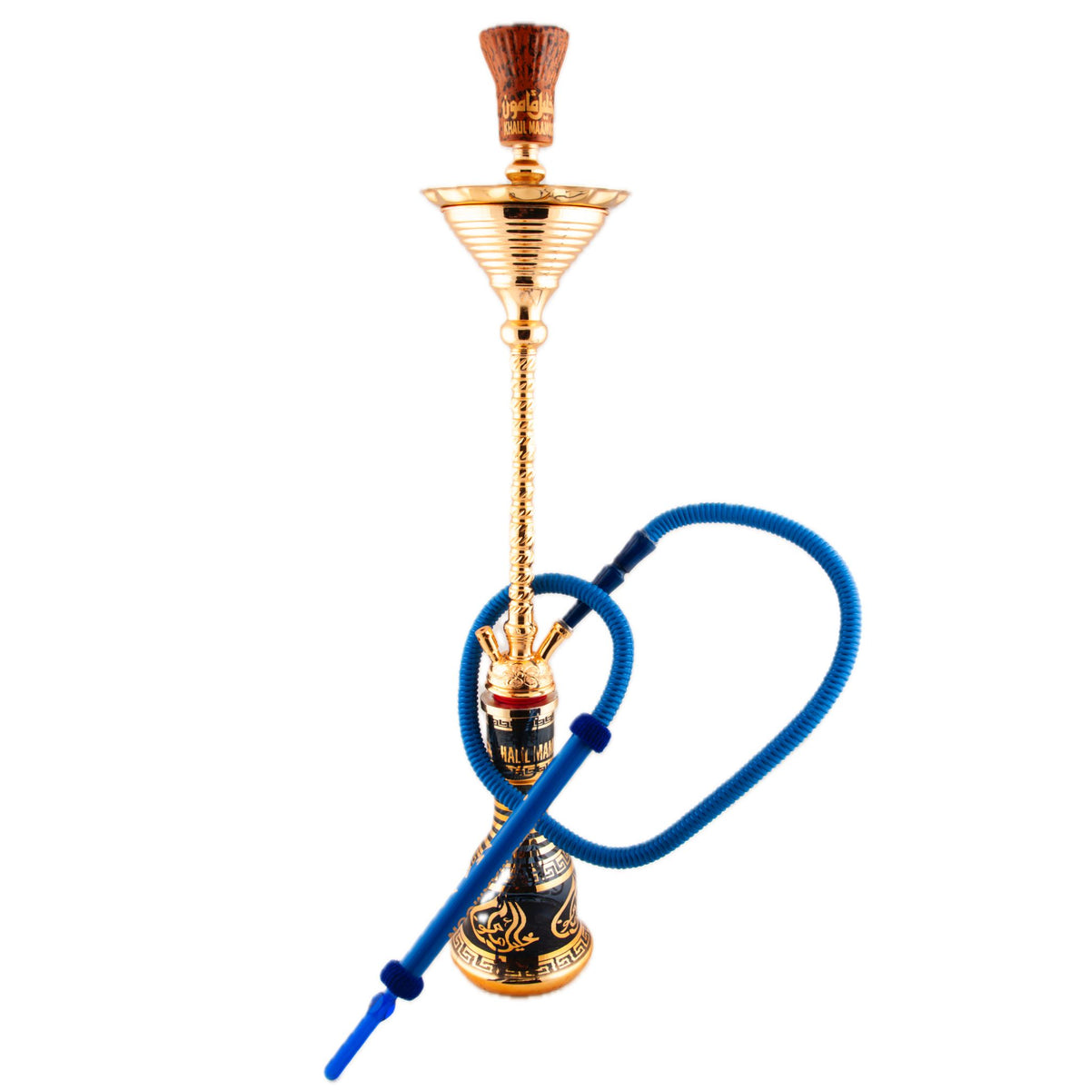 Khalil Mamoon Skinny Gold 7705 90cm Hookah, image 7 of 16