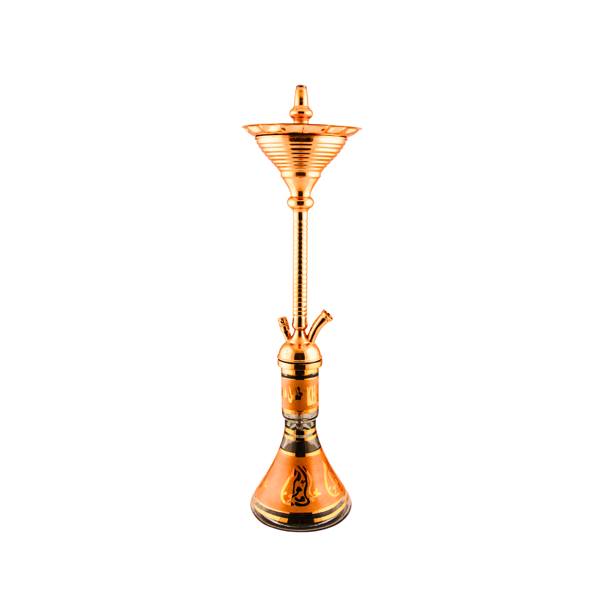 Khalil Mamoon Ringmaster 1144 Gold Shisha Pipe, image 3 of 16