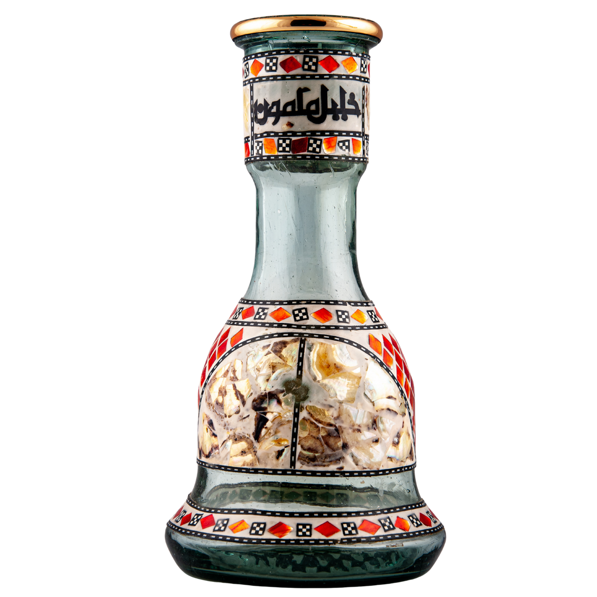 Khalil Mamoon Sadaf Shell Inlay Shisha Base, image 7 of 11