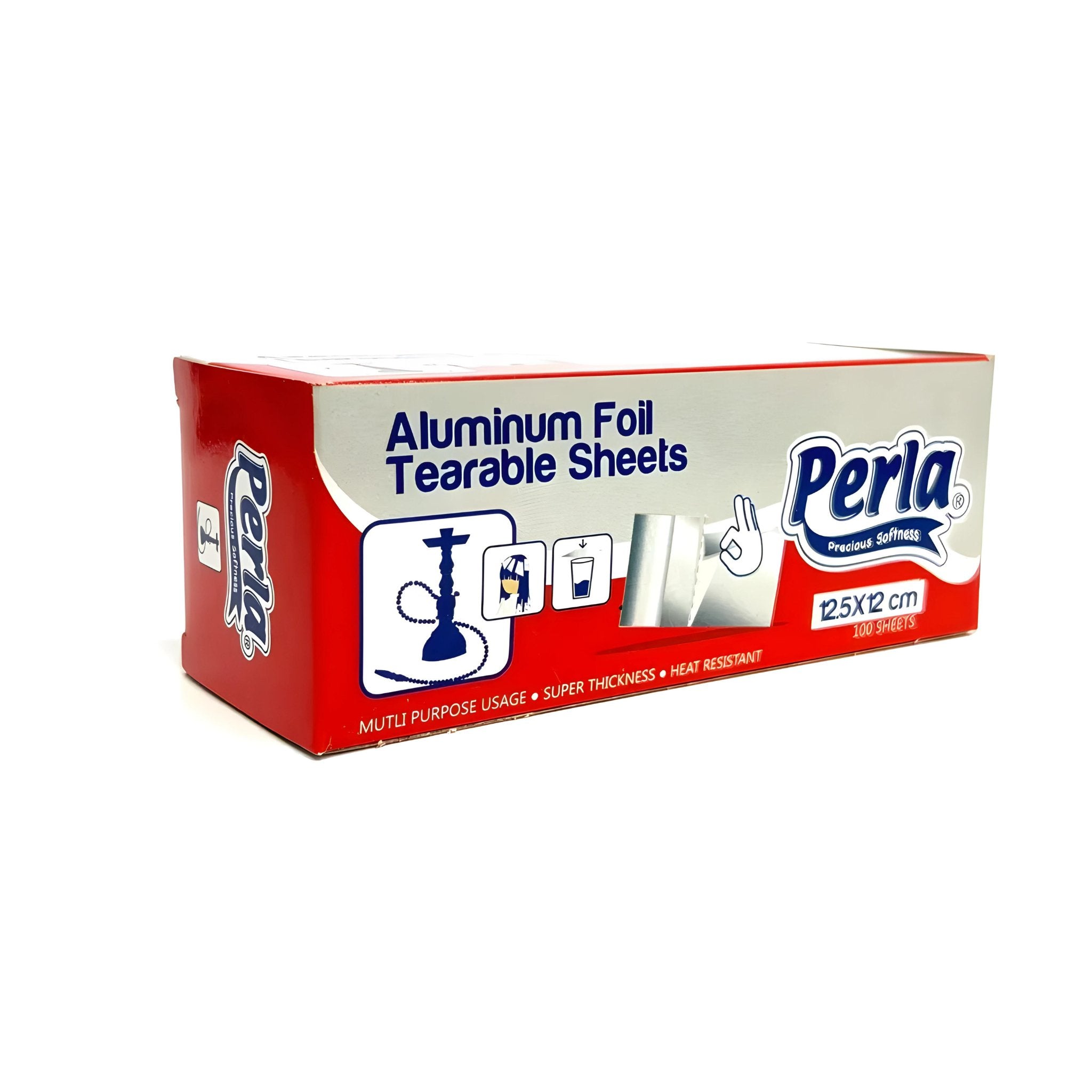 Perla Heavy-Duty Hookah Foil Roll - 100 Sheets 5