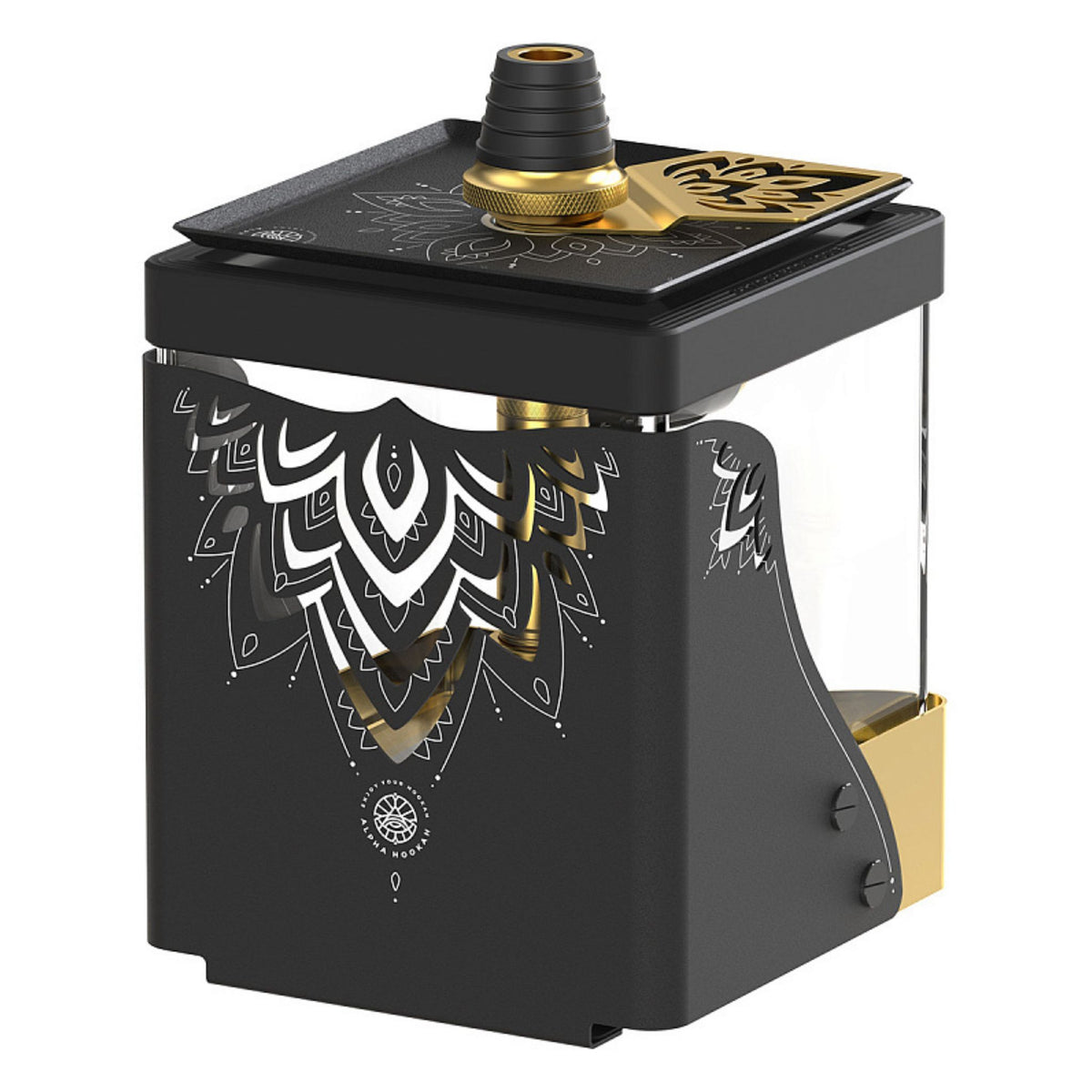 Alpha Hookah Smart Box EXZO - Gold, image 2 of 5