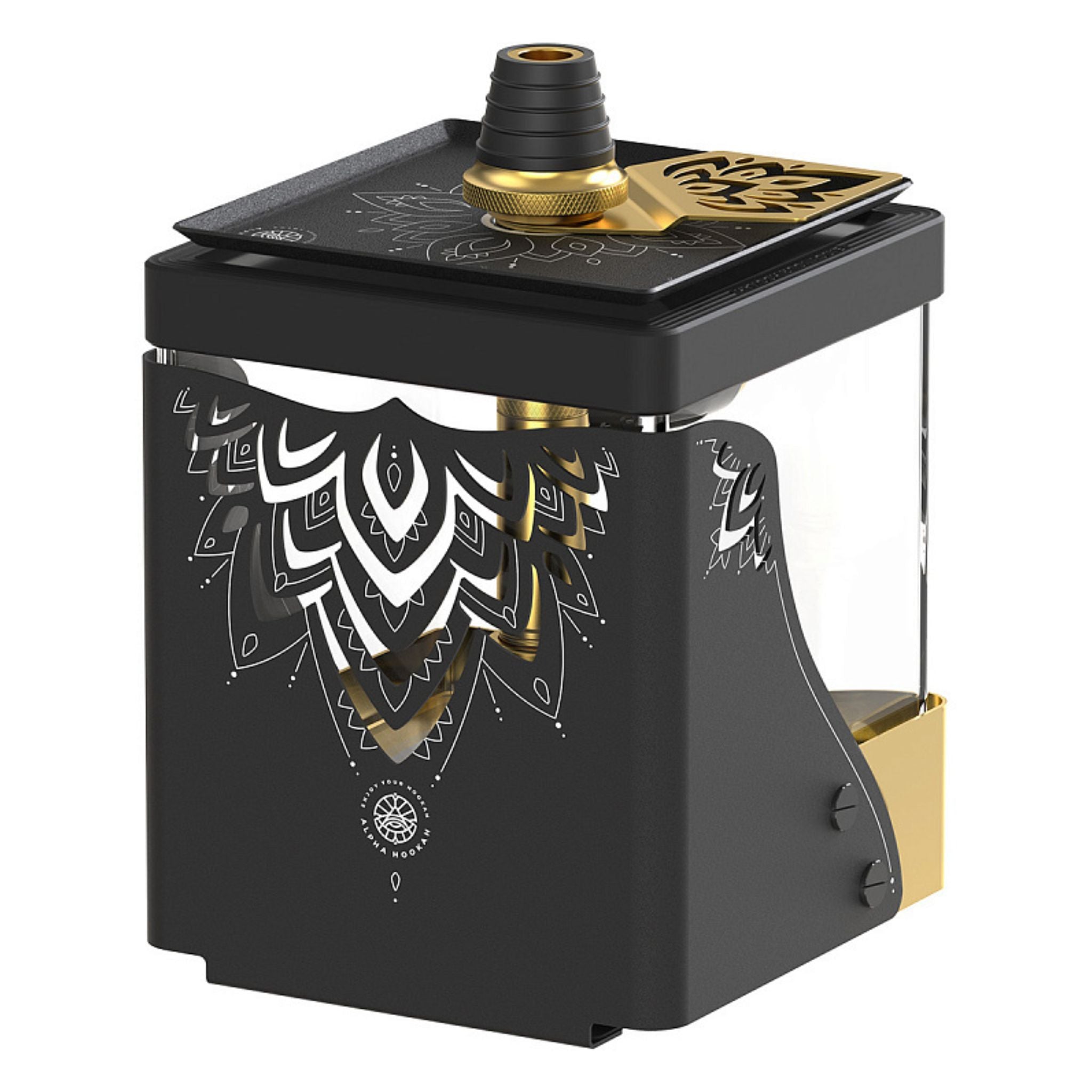 Alpha Hookah Smart Box EXZO - Gold