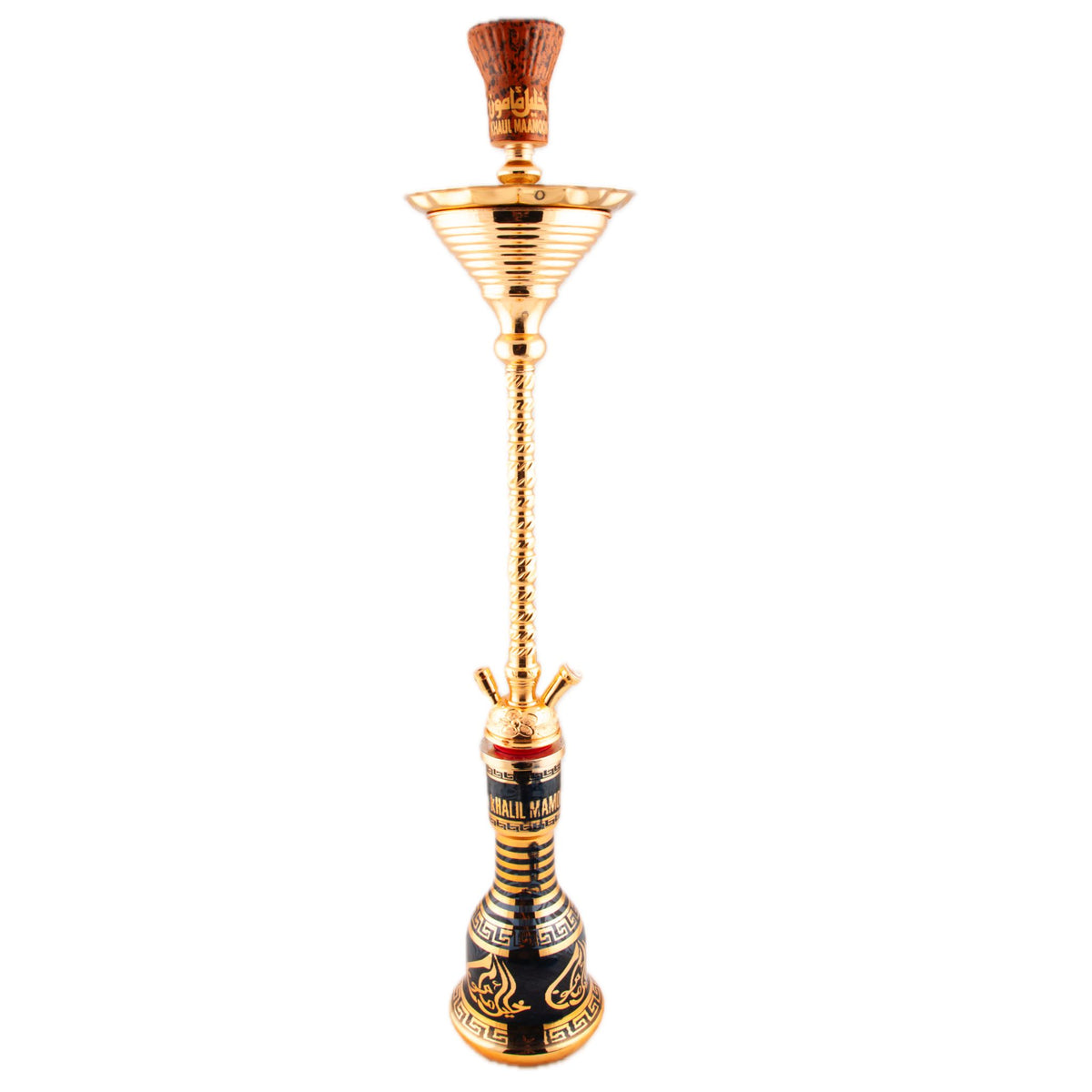 Khalil Mamoon Skinny Gold 7705 90cm Hookah, image 8 of 16