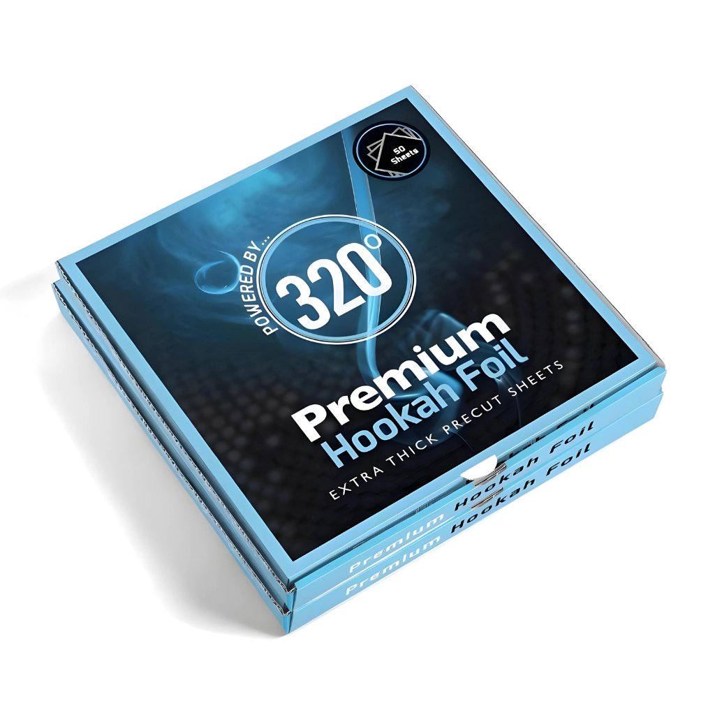 320° - 320° Heavy Duty Hookah/Shisha Foil Sheets (Pre-Cut) - The Premium Way, image 17 of 17