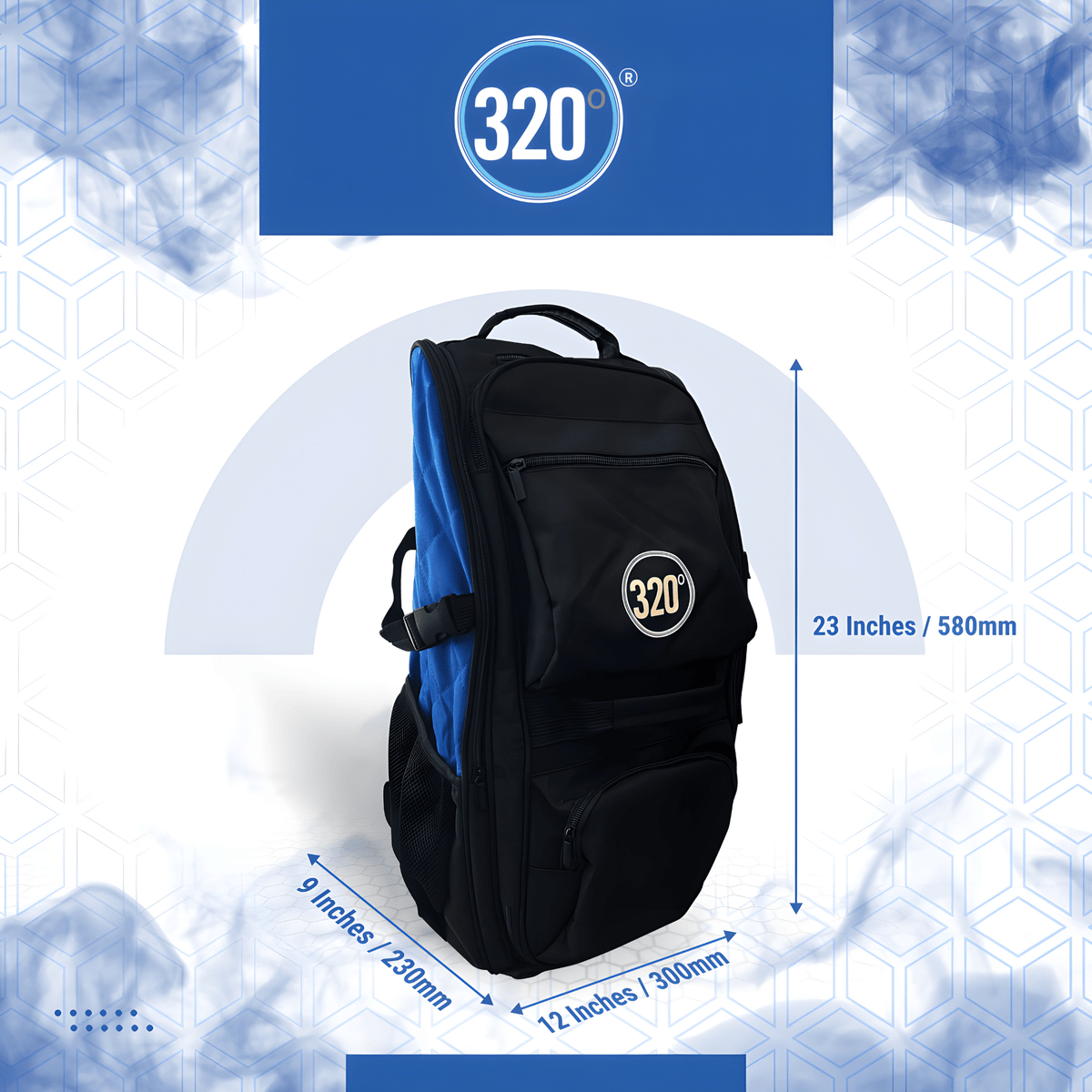 320° Hookah Travel Bag – Shisha Storage Backpack Bag | The Premium Way, image 8 of 16