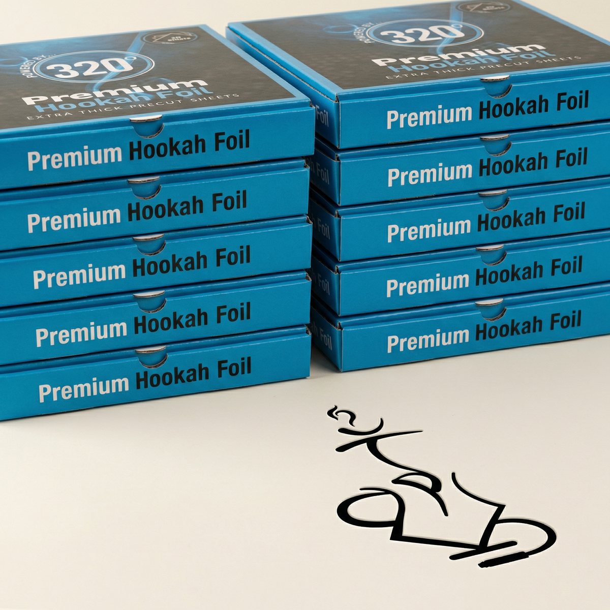 320° Pre-Cut Shisha Foil 50-Pack, image 5 of 17