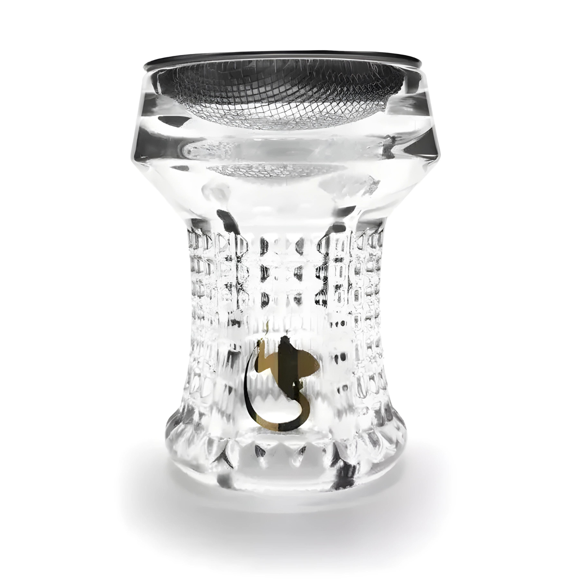 Dschinni Nero Glass Shisha Bowl with Seflex, image 4 of 9