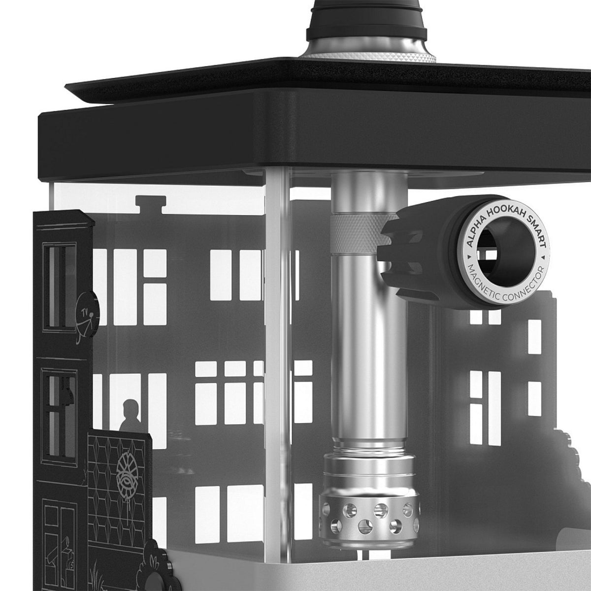 Alpha Hookah Smart Box EXZO - Panelka, image 3 of 8