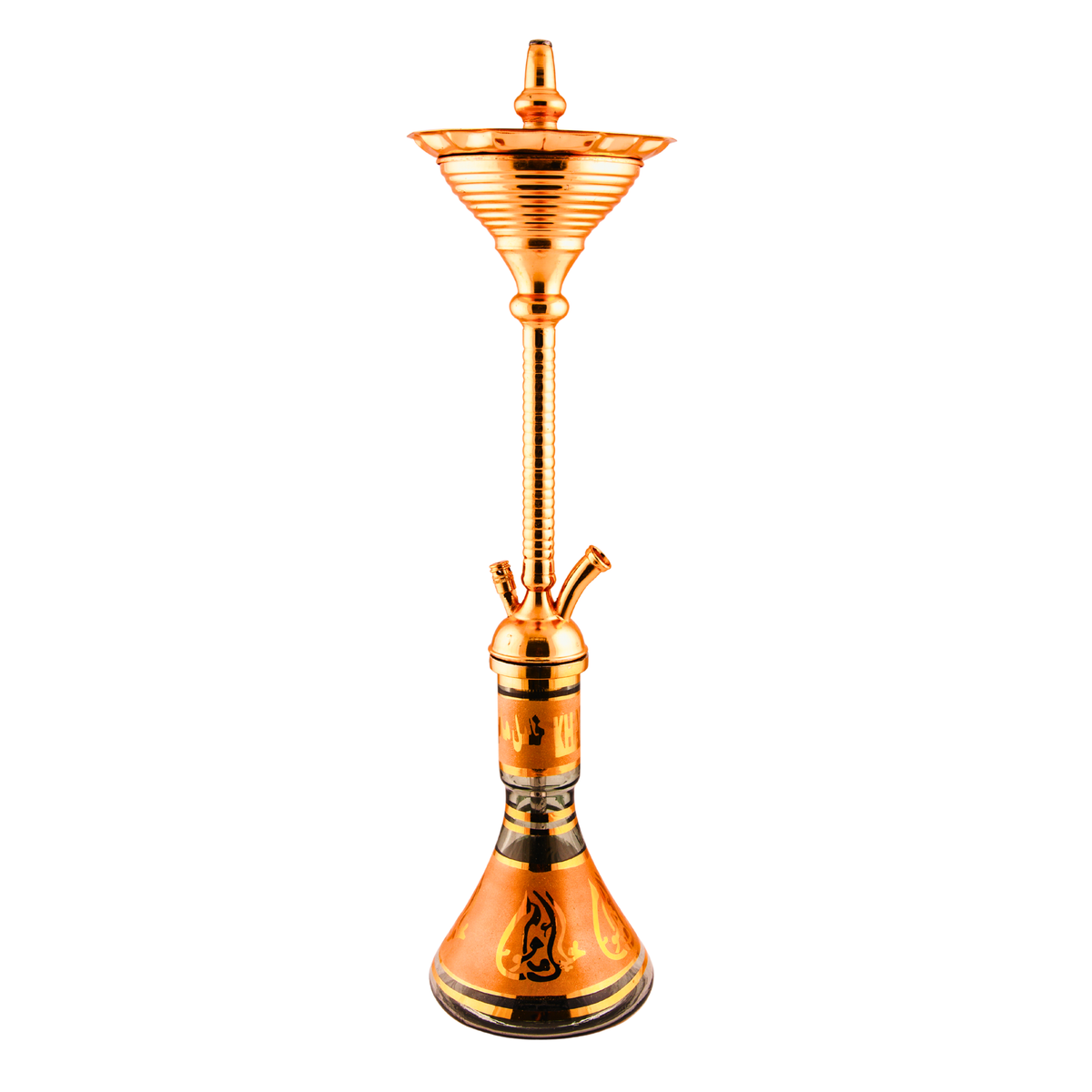 Khalil Mamoon Ringmaster 1144 Gold Shisha Pipe, image 5 of 16