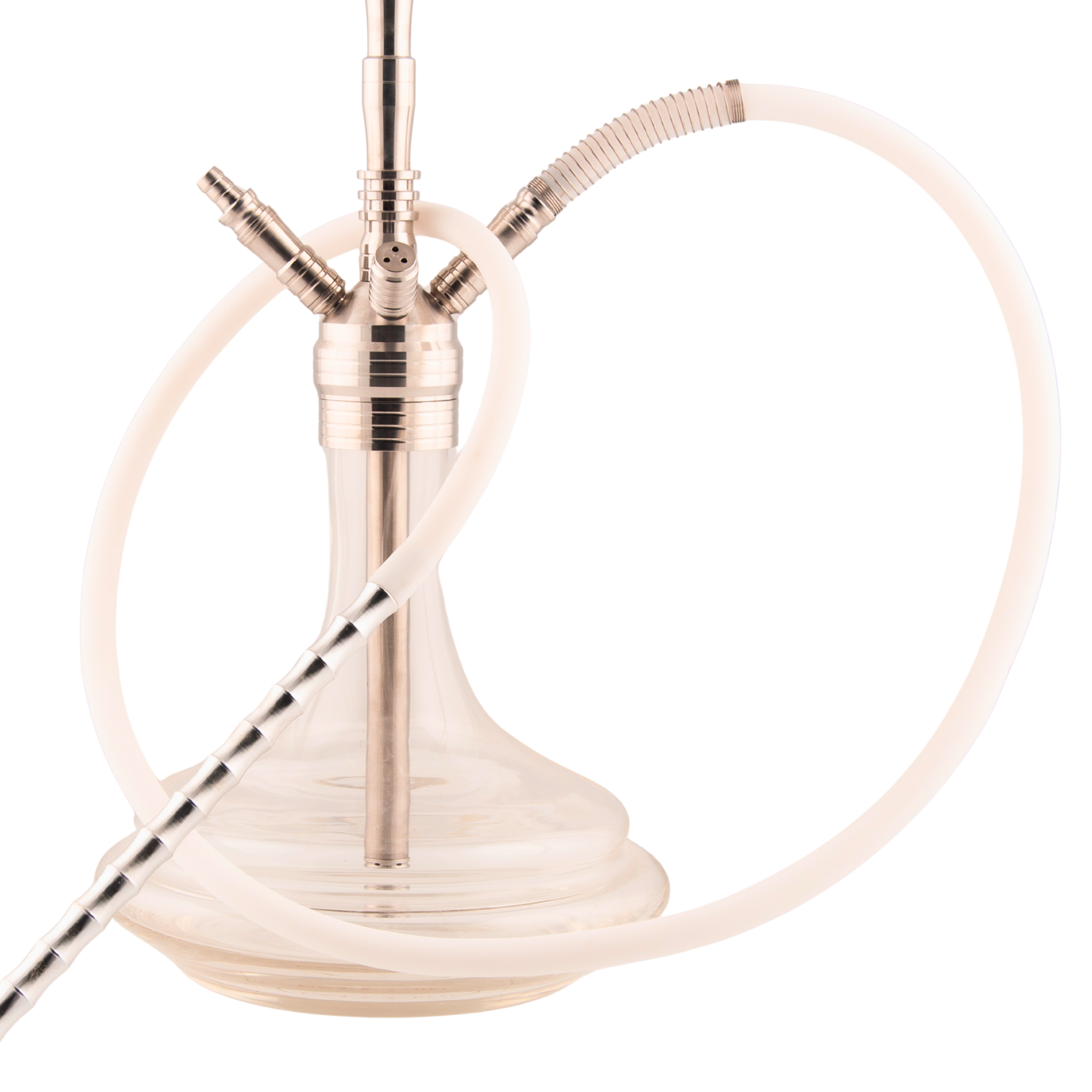 ADMY Multi-Hose Stainless Hookah, Threaded Base – 74 cm 8