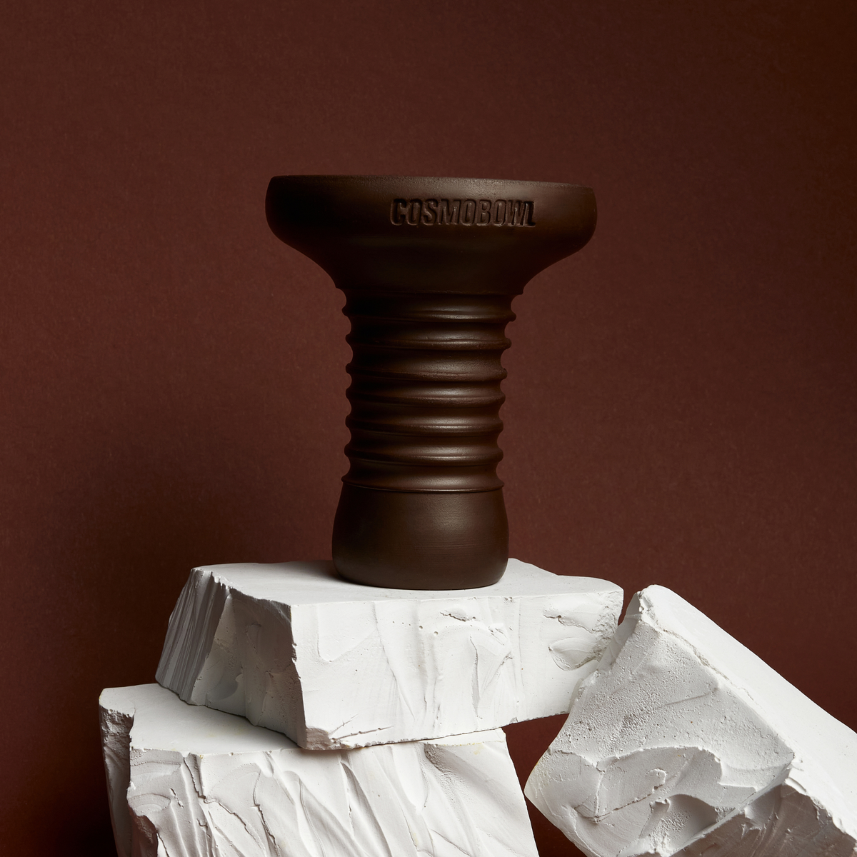 Cosmo Phunnel Saturn Red Clay Shisha Bowl, image 3 of 6