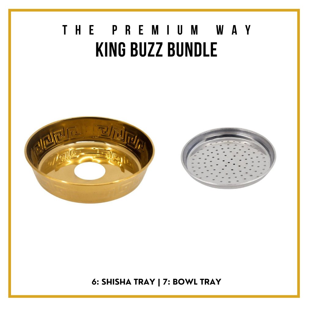 King Buzz Beginner Shisha Kit 52cm, image 8 of 13