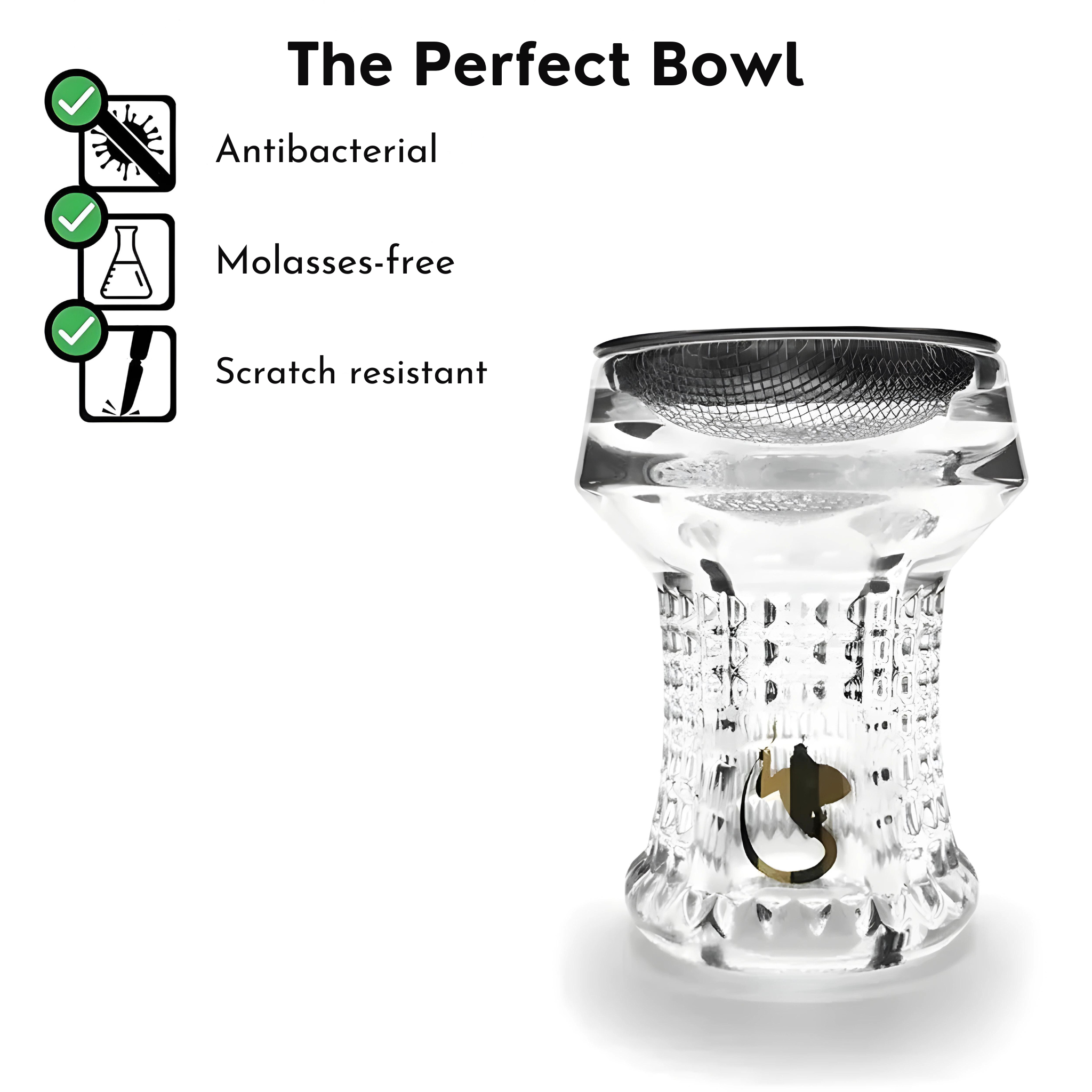 Dschinni Nero Glass Head Bundle — Seflex + Vulcan Air + Ultra-Grommet Gasket 7