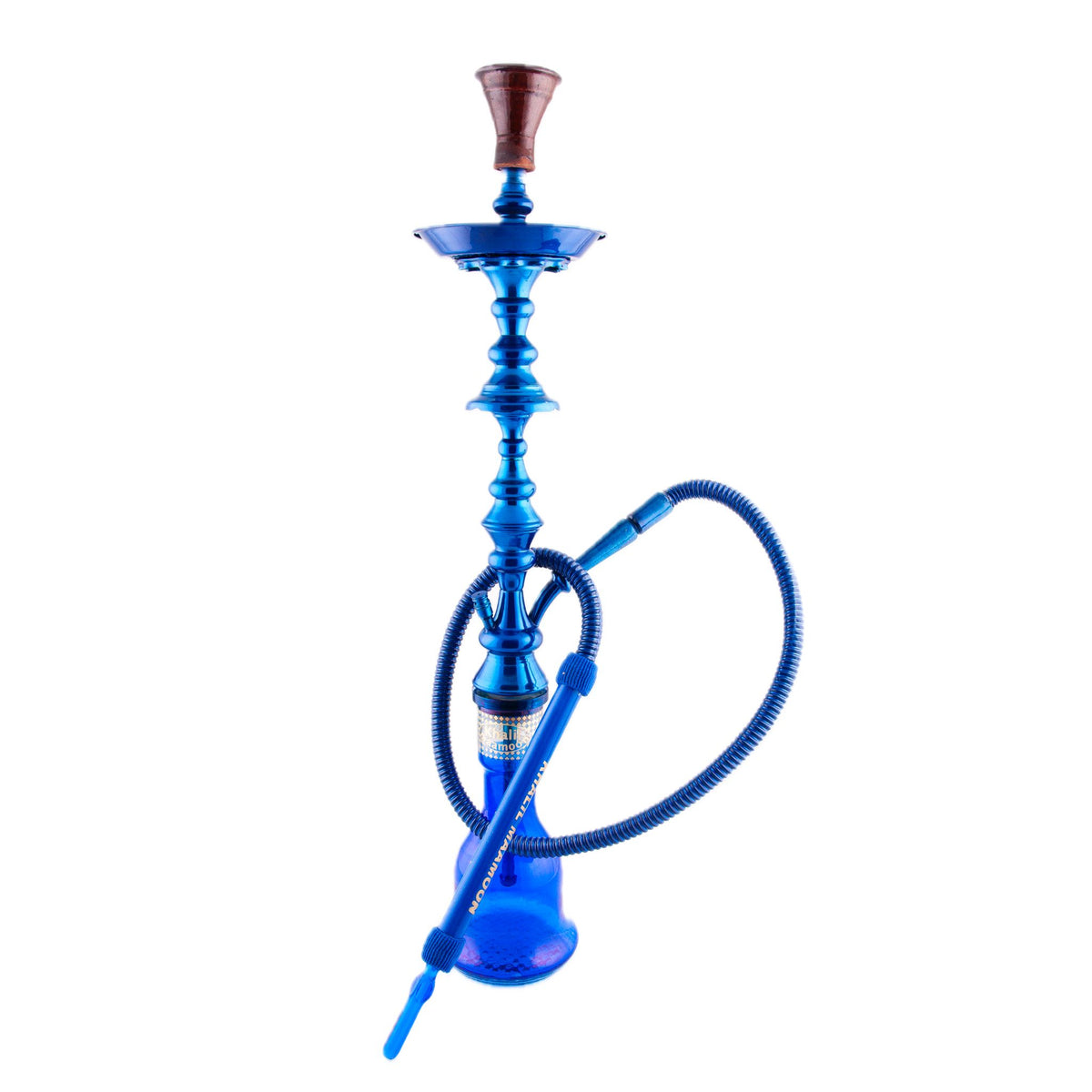 Khalil Mamoon Shareef Blue 7703 79cm Hookah, image 13 of 14