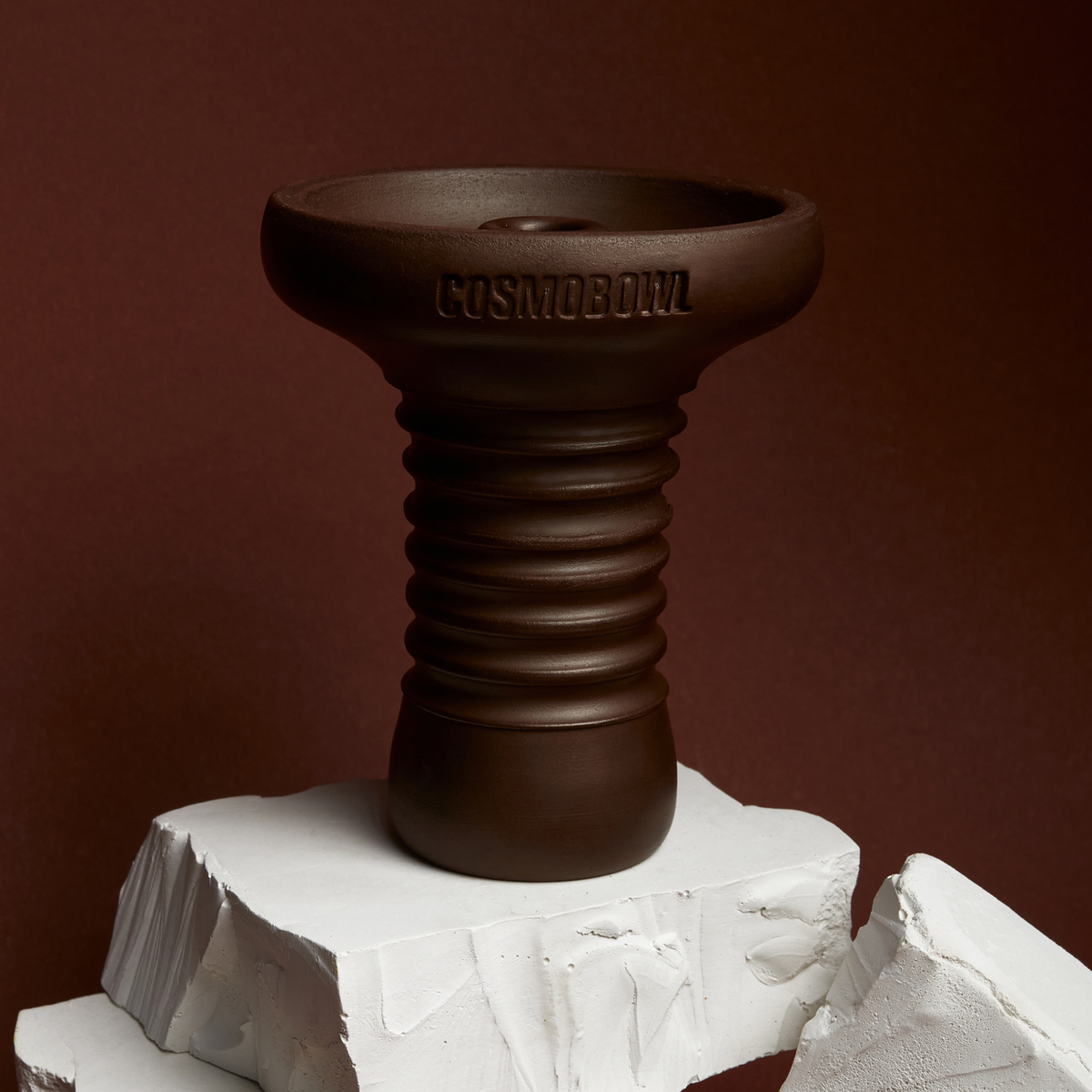 Cosmo Phunnel Saturn Red Clay Shisha Bowl, image 4 of 6