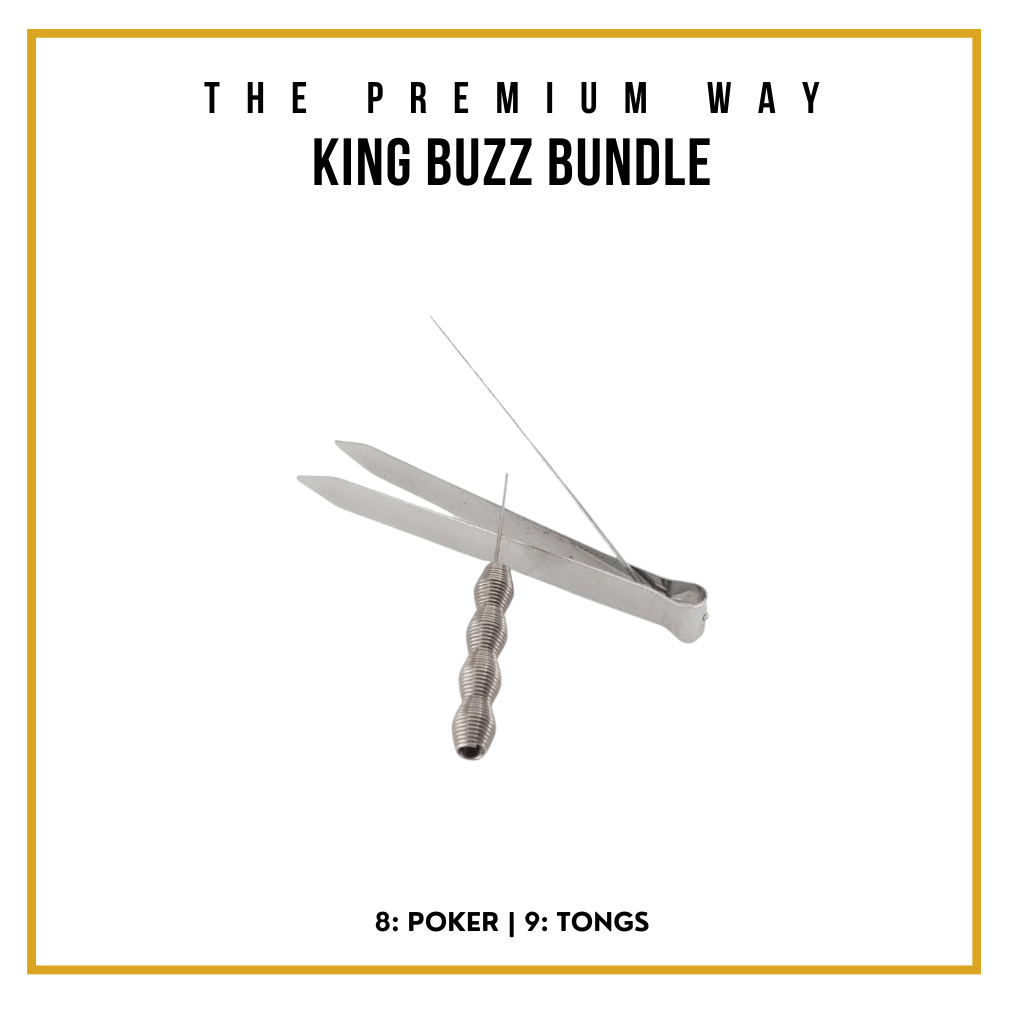 King Buzz Beginner Shisha Kit 52cm, image 9 of 13