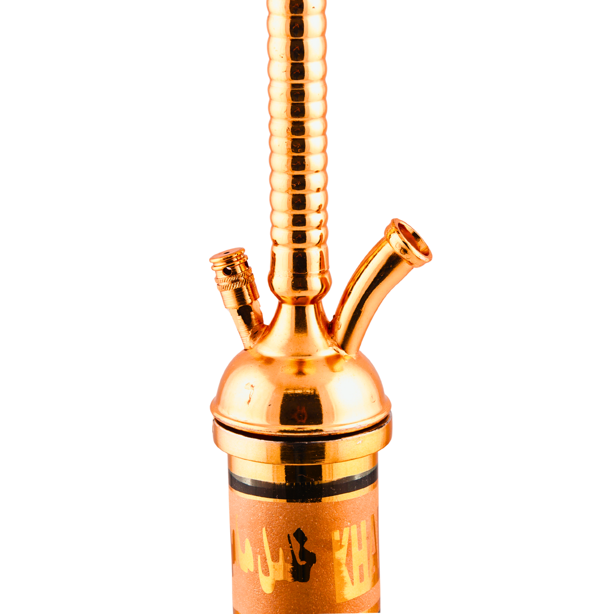 Khalil Mamoon Ringmaster 1144 Gold Shisha Pipe, image 10 of 16