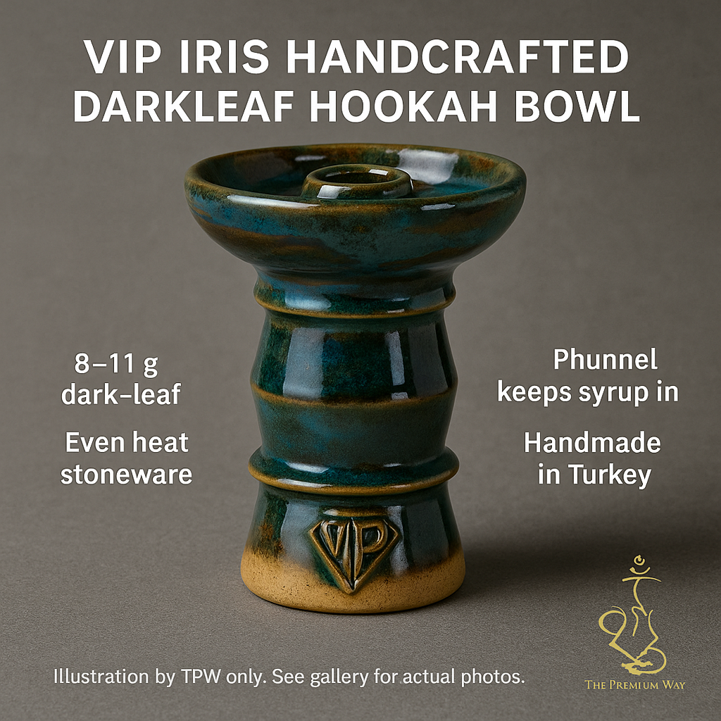 VIP Iris Handmade Phunnel – Compact Darkleaf Control