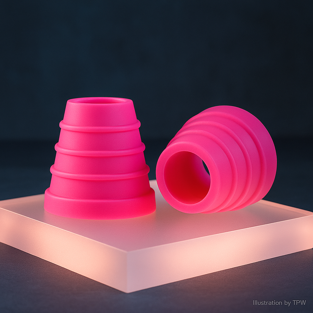 Hoob Silicone Bowl Grommet – Pink, Universal Fit