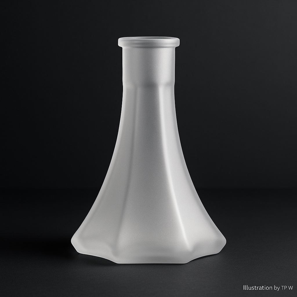 OVO x Neolux Hookah Base – Frosty White, Russian Fit