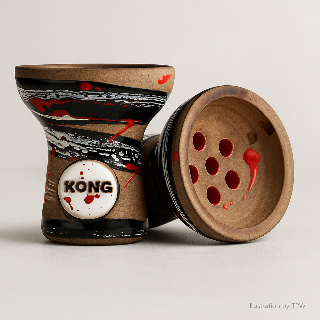 Kong Turkish Boy Black Shisha Bowl, image 4 of 4