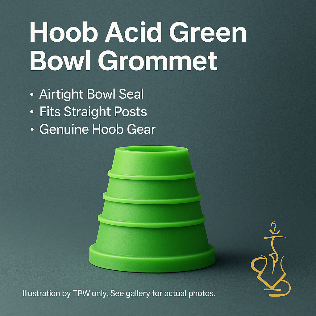 Hoob Acid Green Bowl Grommet – Universal Silicone Seal