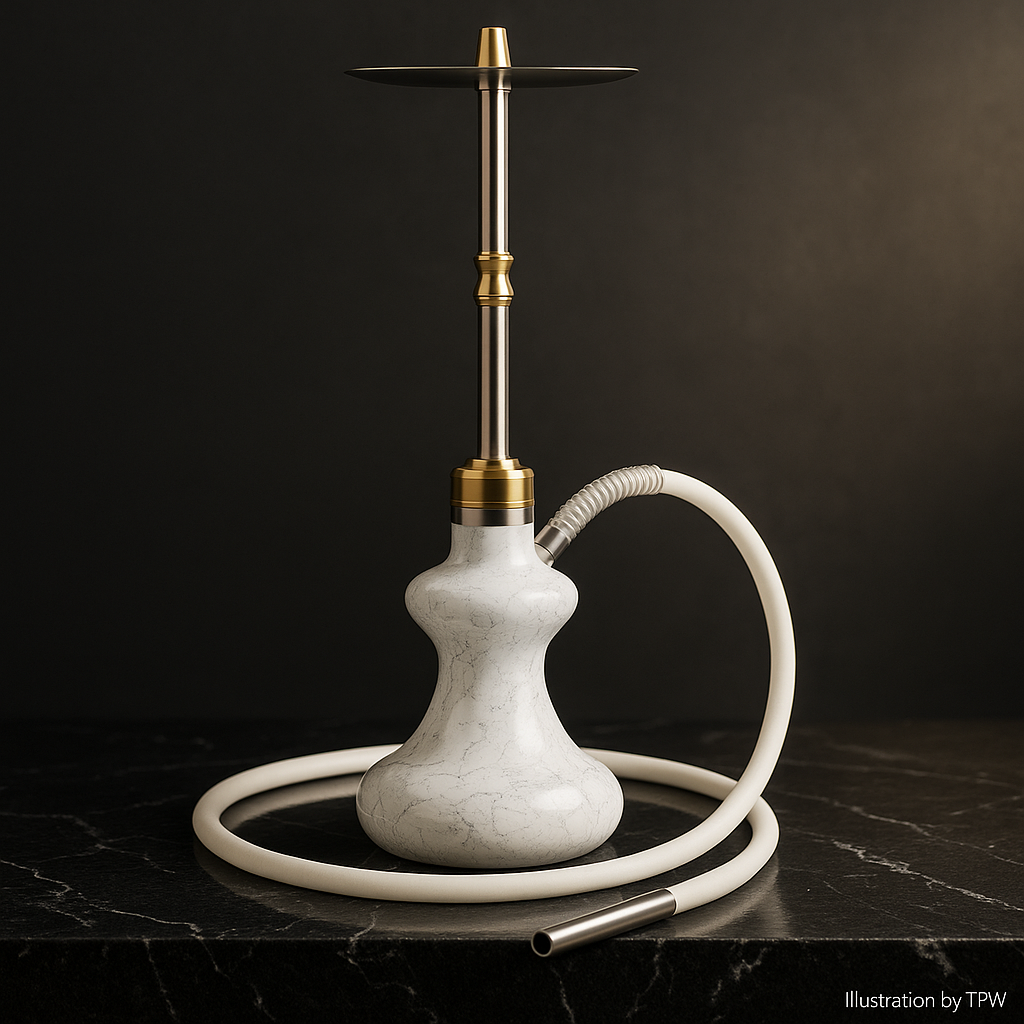 Oduman Hybrid V2.0 – White Marble Glass, 62 cm