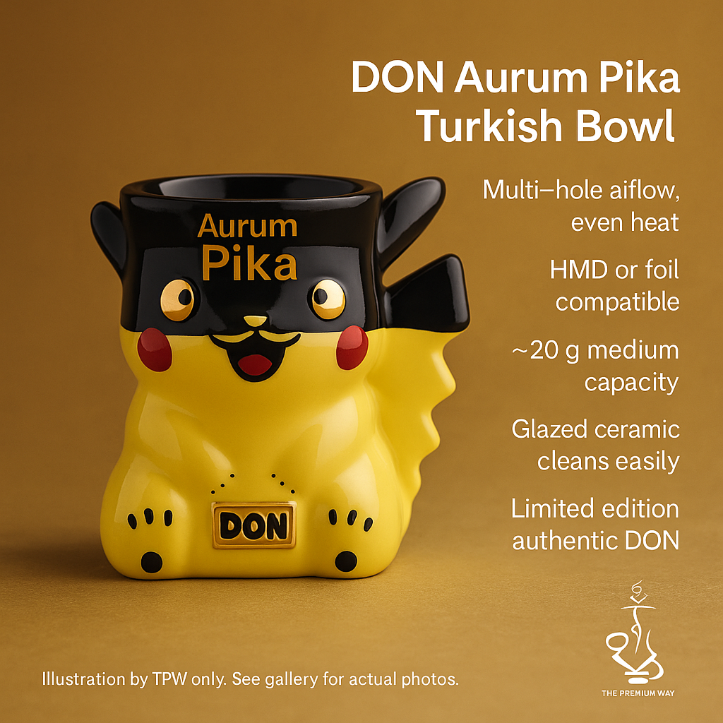 DON “Aurum Pika” Multi-Hole Bowl — 20 g pack, Lotus-fit