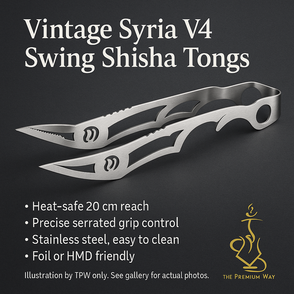 Vintage Syria V4 Shisha Tongs, image 3 of 5