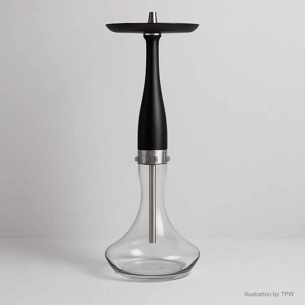Hooligan Black Baseball Bat Shisha Pipe, image 4 of 30