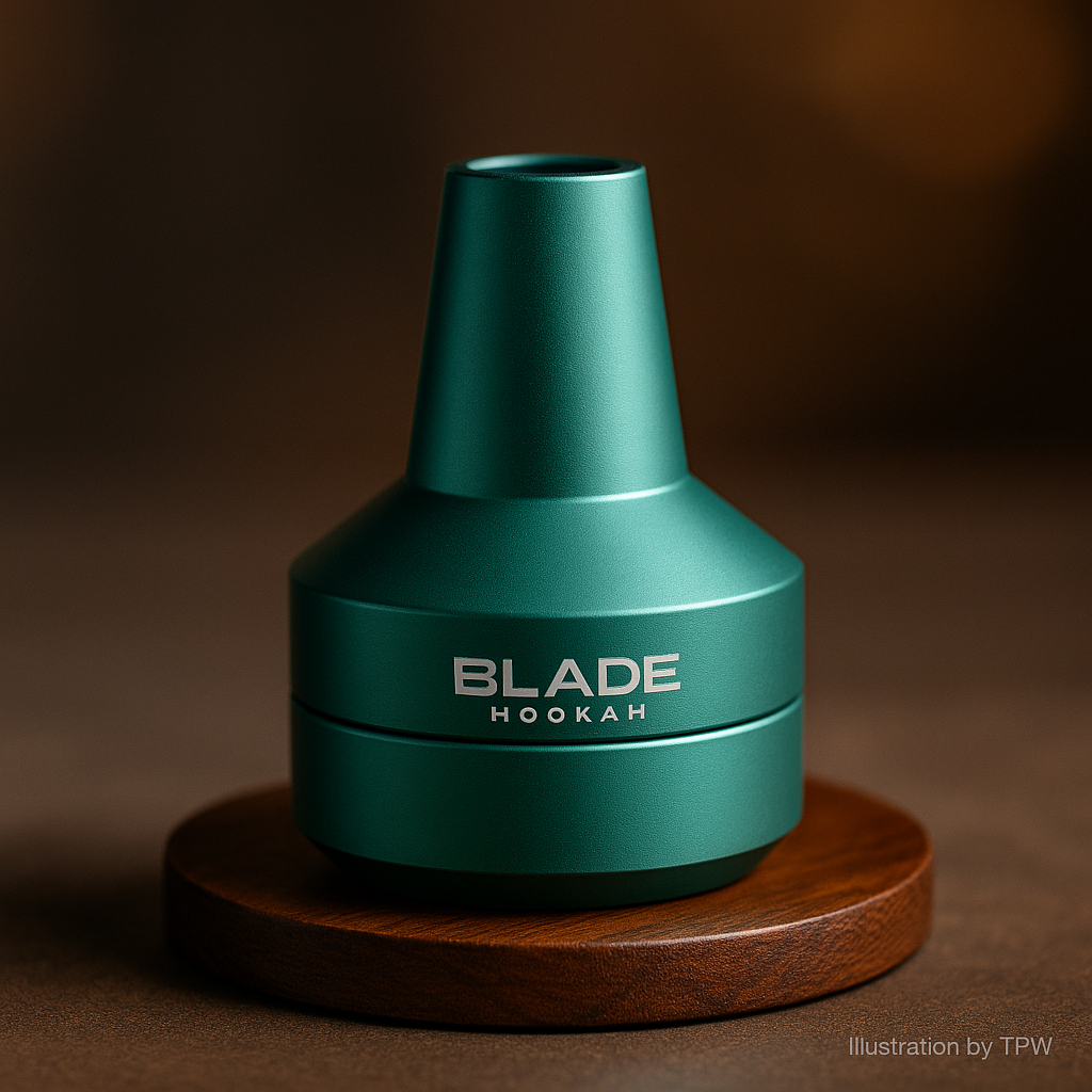 Blade Hookah Molasses Catcher Green, image 2 of 6