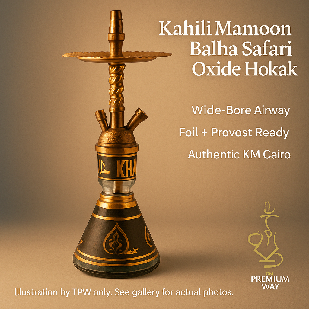 Khalil Mamoon Balha Safari Oxide Shisha Pipe, image 3 of 13