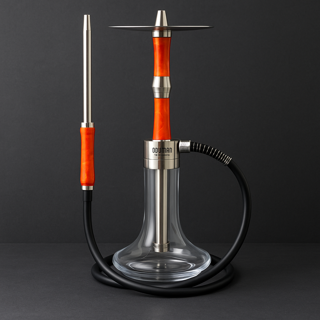 Oduman Proxy – Ocean Orange Stainless Hookah, Diffuser 3