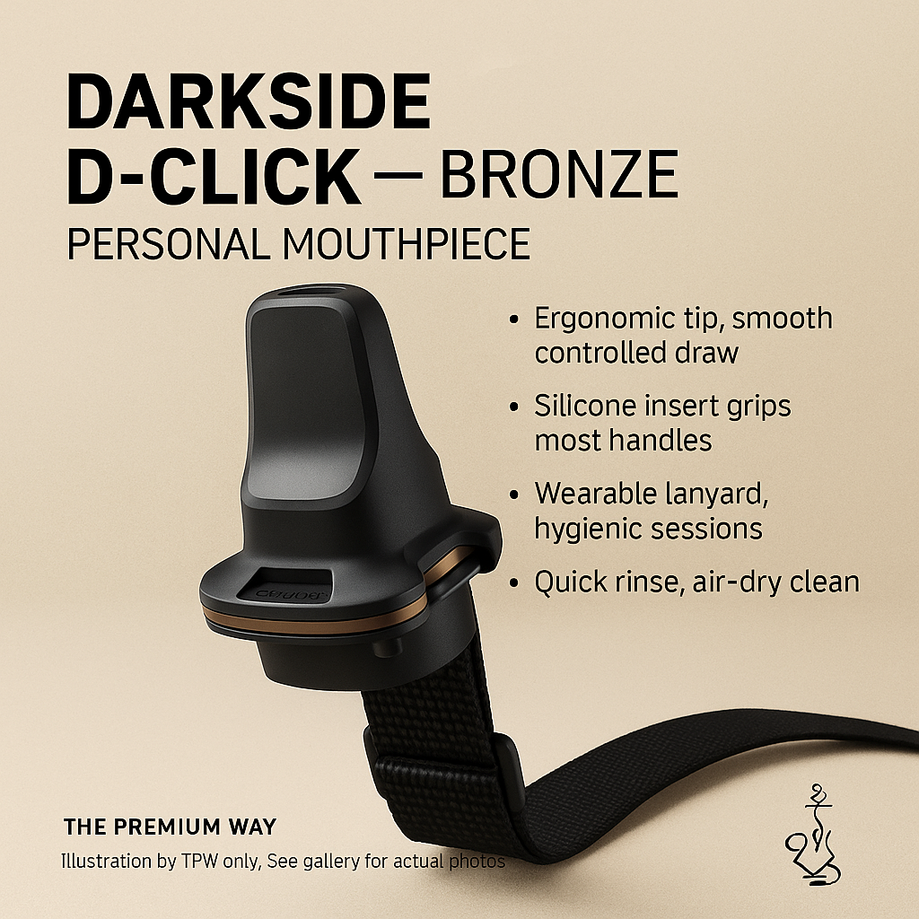 Darkside Personal D-Click — Bronze, Silicone-Grip Insert