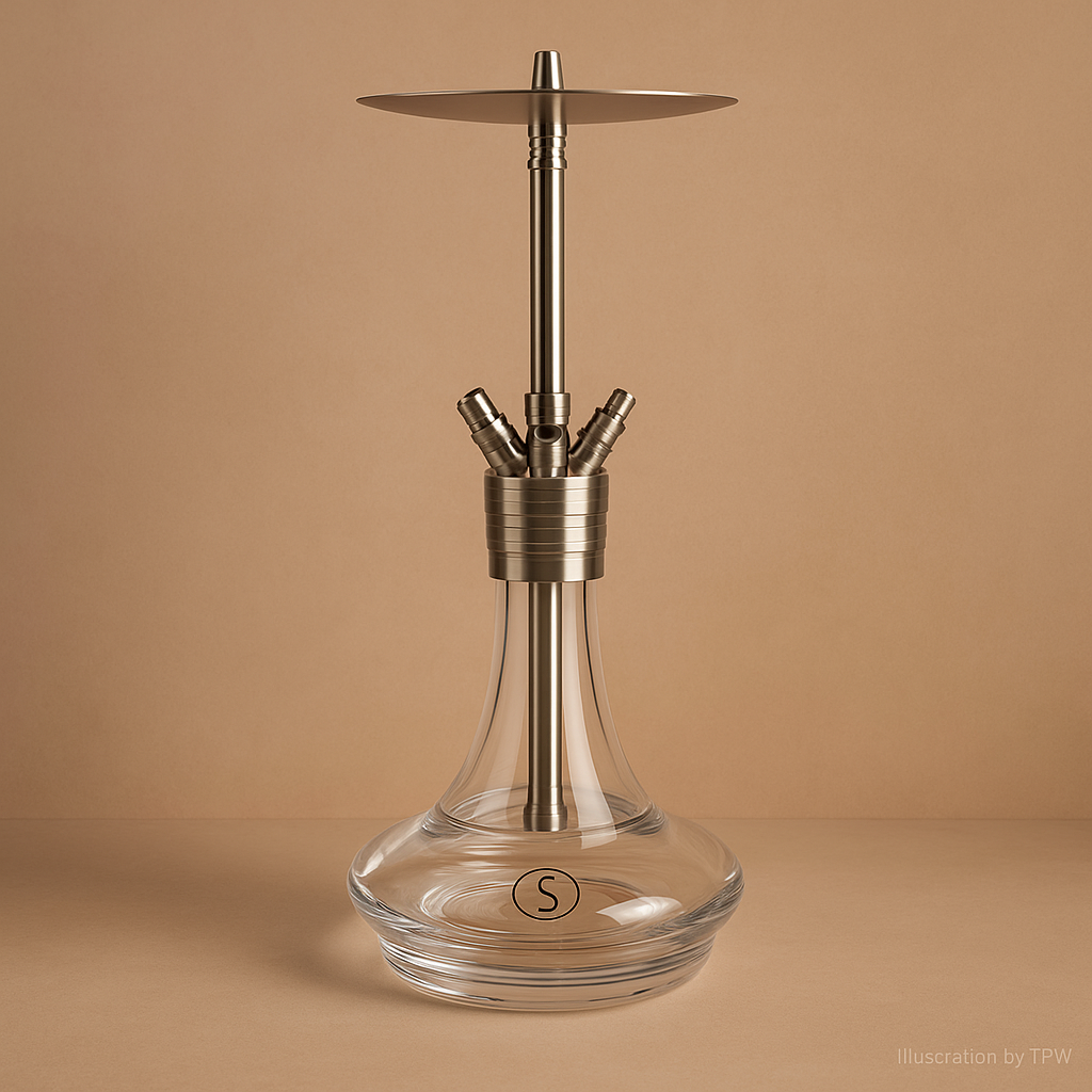 Steamulation Ultimate Gen II Hookah – Multi-Port, 51 cm 3