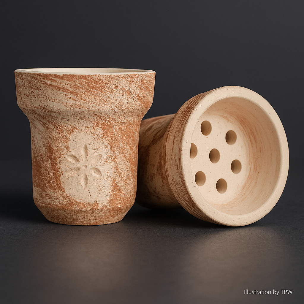 Solaris Titan Shisha Bowl – 10–15 g, Hand-Painted