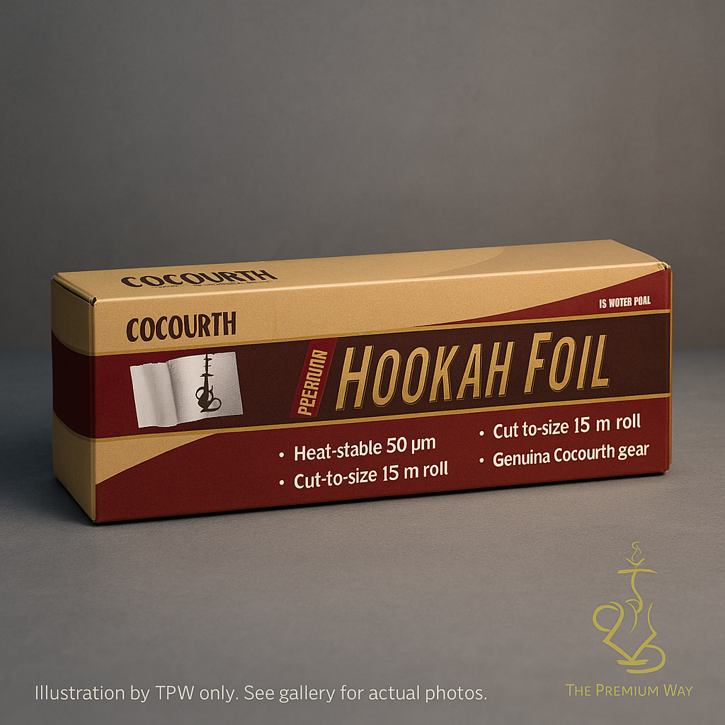 Cocourth Shisha Foil — 50 Micron Strength, 15 m Roll 7