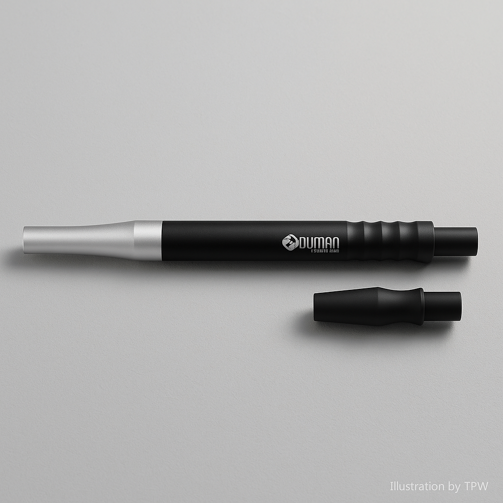 Oduman 25 cm Aluminium Shisha Mouthpiece, image 2 of 4