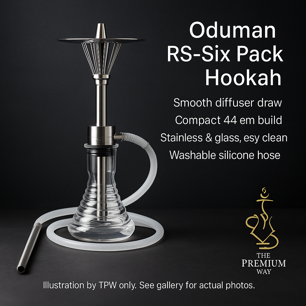 Oduman RS Six Pack Shisha Pipe, image 3 of 5