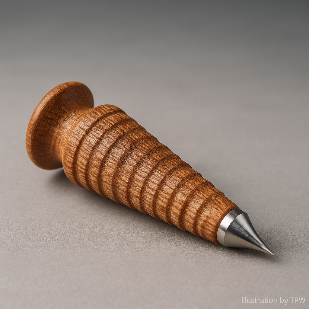 Moshaik Vortex Phunnel Plug & Poker – Wooden Handle, Steel Tip